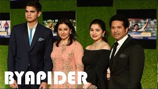 Sachin Tendulkar Daughter amp Son Photos 2017   Sara Tendulkar amp Arjun Tendulkar [upl. by Mulloy]