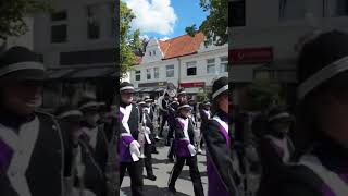 Drum en Showfanfare DSG Menaam 🥁 Rasteder Musiktage 2024 [upl. by Eduino]