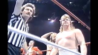 Mid South Wrestling 1985 012185 Rock n Roll Express vs Midnight Express UNO New Orleans [upl. by Ylrebma]