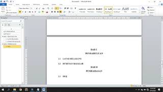 Format Penulisan Laporan PKL Skripsi Makalah Agar Lebih Mudah Menggunakan MSWord [upl. by Morocco571]