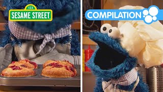 Sesame Street Cookie Monsters Back to School Snacks  Foodie Truck Compilation [upl. by Lubba]