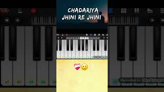 chadariya jhini re jhini judai song piano tutorial pianobajao pianolessonsonline virtualpiano [upl. by Egan682]