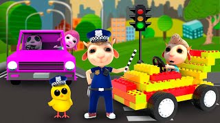 The Best Traffic Controller  Cartoon for Kids  Dolly and Friends [upl. by Yawnoc14]