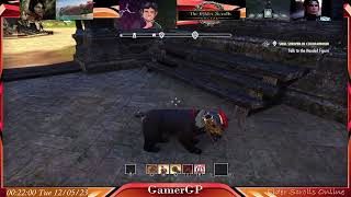 ESO  Winning New Non Combat Pet  Akaviri Potentate Bear Cub  5th December 2023 [upl. by Nawj704]