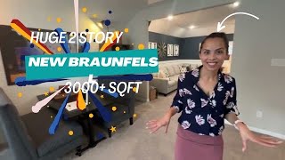 Model Home Tour  Brightland Homes  New Braunfels TX [upl. by Earissed]