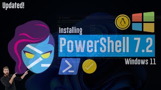 How to Install PowerShell 722 on Windows 11  Update PowerShell 51 to PowerShell 722 [upl. by Yerffeg672]