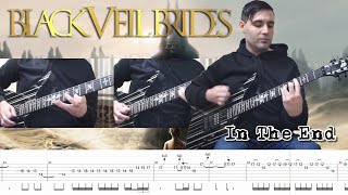 Black Veil Brides  In The End Guitar Cover  TABS [upl. by Ecinert]