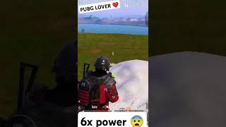 6x scope power pubgmobilenewupdategameplay pubgmobile bgmi battleroyalegame [upl. by Bordy79]