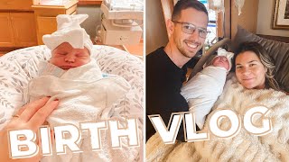 labor and delivery vlog  induced at 39w 5d [upl. by Stagg635]