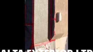 How to Popcorn Dash Stucco Repair [upl. by Nanahs]