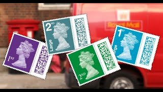 Royal Mail Stamp Swap Out for new barcoded ones UK Use Exchange or face penalties from 2023 [upl. by Aynotal]