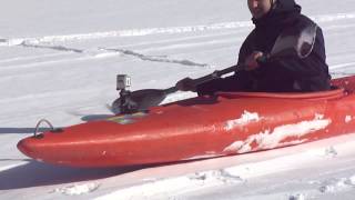 SpaFrancorchamps Maxime Richard JO de Londres descend le Raidillon en kayak [upl. by Heyra]