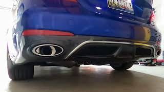 2019 Genesis G70 33T Ark Exhaust Cold Start Secondary Downpipe and Catback [upl. by Safire]