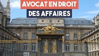 Avocats  la spécialité droit des affaires [upl. by Zorina]