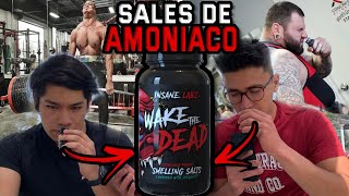 PROBANDO las SALES DE AMONIACO para el GYM ft El Toronjas [upl. by Enitram987]