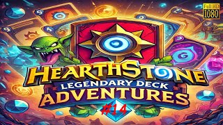 Hearthstone Legendary Deck Adventures Episode 14  Quest Of Packs [upl. by Eremahs]