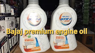 Indian best engine oil Bajaj premium 20w50 [upl. by Duwad]