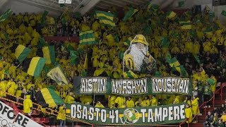 Osasto 41 Ilves kannattajat Porissa  Ässät  Ilves 2812023 [upl. by Neelloc]