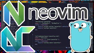 NvChad  Neovim  GoGolang  Archlinux [upl. by Duval202]