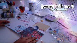 asmr journal therapy  REAL TIME mindfulness theme ˙ᵕ˙ [upl. by Vince]