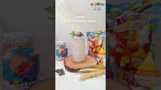 RESEP POP ICE CHOCO MINT DENGAN POPPING BOBA MINUMAN VIRAL KEKINIAN ALA CAFE UNTUK IDE USAHA JUALAN [upl. by Perlis]