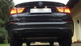 2017 X4 M40i Stock Exhaust Sound All Modes compared  BMW F26 [upl. by Anahtor]