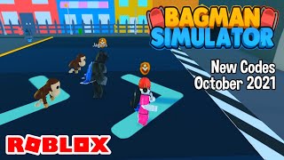 Roblox Bagman Simulator New Codes October 2021 [upl. by Areehs237]