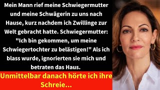 Mein Mann rief meine Schwiegermutter und meine Schwägerin zu uns nach Hause kurz nachdem ich [upl. by Sholeen686]