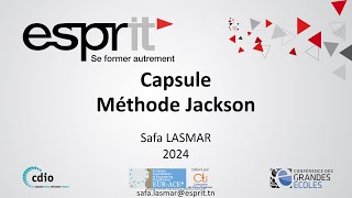 Module Ordonnancement des SysMSCapsule Algorithme JacksonSAFA LASMAR [upl. by Sedgewake]