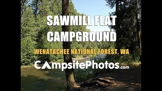 Sawmill Flat Campground Wenatchee National Forest Washington Campsite Photos [upl. by Sherburne]