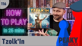 How to play TzolkIn  The Mayan Calendar board game  Full teach  Peaky Boardgamer [upl. by Mcgrath772]