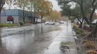 Heavy rain falls in the North Bay [upl. by Halbeib483]