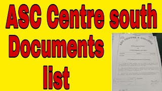 relation bharti document list 2022  ASC Centre South Relation bharti document list asccentre [upl. by Amado967]