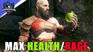 Max Health Apples amp Max Rage Horns Nornir Chests Locations God of War Ragnarok [upl. by Rhtaeh]