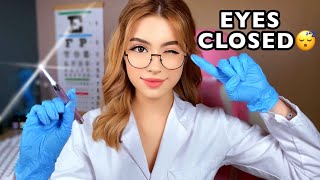 ASMR Cranial Nerve Exam but EYES CLOSED 👀 Doctor ASMR for Sleep ❤️ Follow my Instructions [upl. by Anomis]