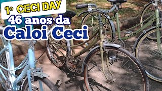 Encontro de bicicletas antigas 46 anos da Caloi Ceci no 1° Ceci Day [upl. by Schifra]