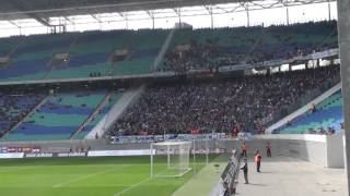 Gästefans RB Leipzig  Chemnitzer FC 201314 [upl. by Haisi]