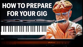 How to prepare for your gig on keyboards [upl. by Woodhouse]