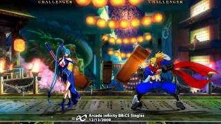 Arcade Infinity Blazblue Continuum Shift  Top 8 ObiWanBaloneyLI vs BangCamaro BA [upl. by Nolak]