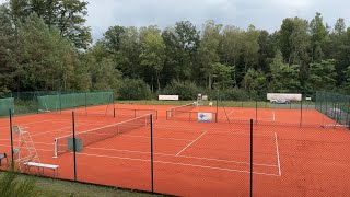 Des terrains de tennis extérieurs rafraîchis [upl. by Aivataj]