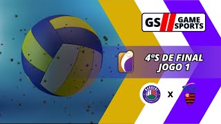 BARUERI X SESC FLAMENGO  SUPERLIGA FEMININA 2324  4ªS DE FINAL  JOGO 1  NARRAÇÃO AO VIVO [upl. by Sivart]