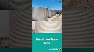 Zincalume Water Storage Tank  shorts [upl. by Atiuqiram]