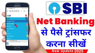 sbi net banking money transfer  sbi to other bank money transfer  net banking se money kaise bheje [upl. by Eceerahs]