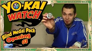 YoKai Watch Series 1 Blind Medal Pack Openings  Part 3  FAN FAVORITES [upl. by Eisler]