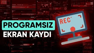 Programsız Ekran Kaydı Nasıl Alınır En Kolay Yoldan Ekran Kaydı Alma [upl. by Natascha]