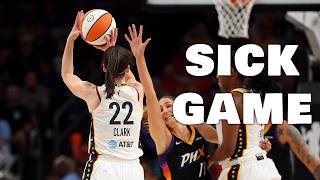 Caitlin Clark near triple double WHILE SICK vs Tarausi and Mercury [upl. by Caril]