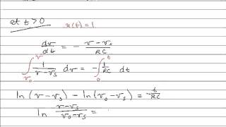 Step Response of an RL and RC Circuit [upl. by Acirea]