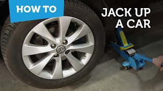 How to jack up a car [upl. by Kellen]