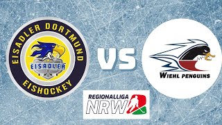 Highlights I Regionalliga NRW 2425 Eisadler Dortmund  Wiehl Penguins 171124 [upl. by Kcajyllib]