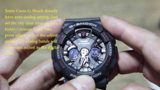 Casio GShock Basic Setting  GA120 [upl. by Ybab]